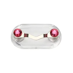 Magnetic Eyeglass & Accessory Holder - Secure Storage for Glasses, ID Badges, and Earphones (Style 08)