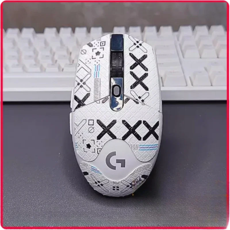 LogitechG304 무선 마우스 노트북 액세서리 PC와 호환 가능 수제 스티커 미끄럼 방지(마우스가 없는 미끄럼 방지 스티커)