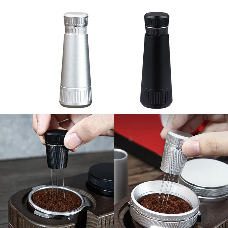 2-in-1 Distribution Tool Coffee Tamper With Magnetic Espresso Stirrer Wdt  Tool Cafe Ware Needle Tamper Barista Accessories Gifts - AliExpress