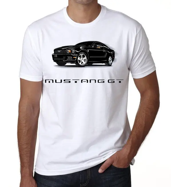 

_ 100% Хлопковая мужская черная футболка Mustang Gt, итальянские автомобили, фанаты, топ, белая футболка Dt, пользовательская футболка для подростков, унисекс