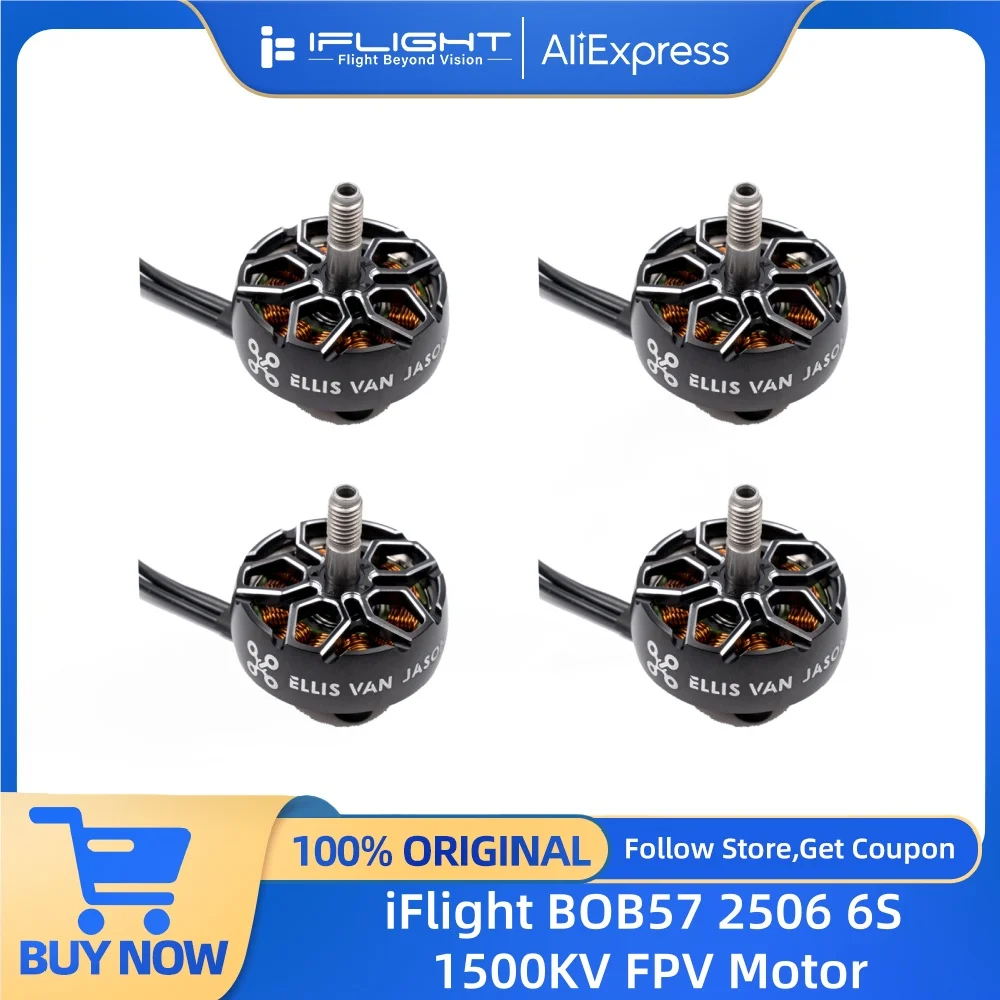 iFlight BOB57 2506 6S 1500KV FPV 모터 디자인(BOB57 시네마..