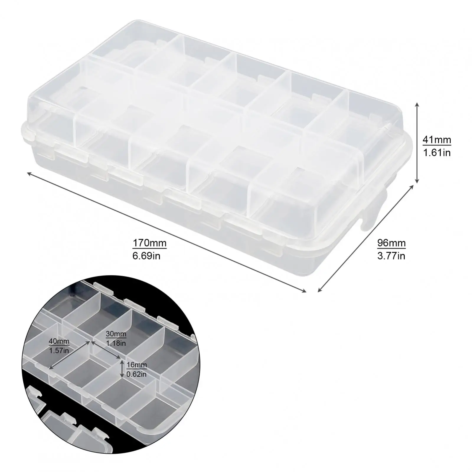 Lureholic Fishing Tackle Boxes Forlure Accessories Storage