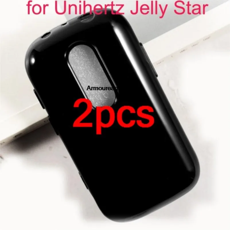 Custodia Per Telefono In Silicone Morbido Nero Con Copertura Da 2 Pezzi Per Custodie Posteriori In Tpu Unihertz Jelly Star Guard On Per Guscio Protett