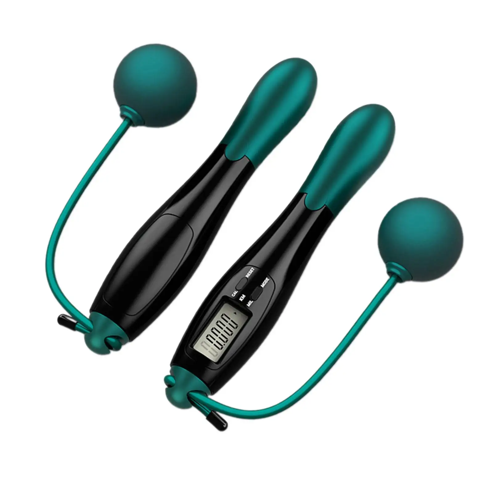 Cordless Jump Rope Smart Weight Loss with Digital Counter Ropeless Skipping Rope Skip Rope for Workout Training Gym Indoor Women