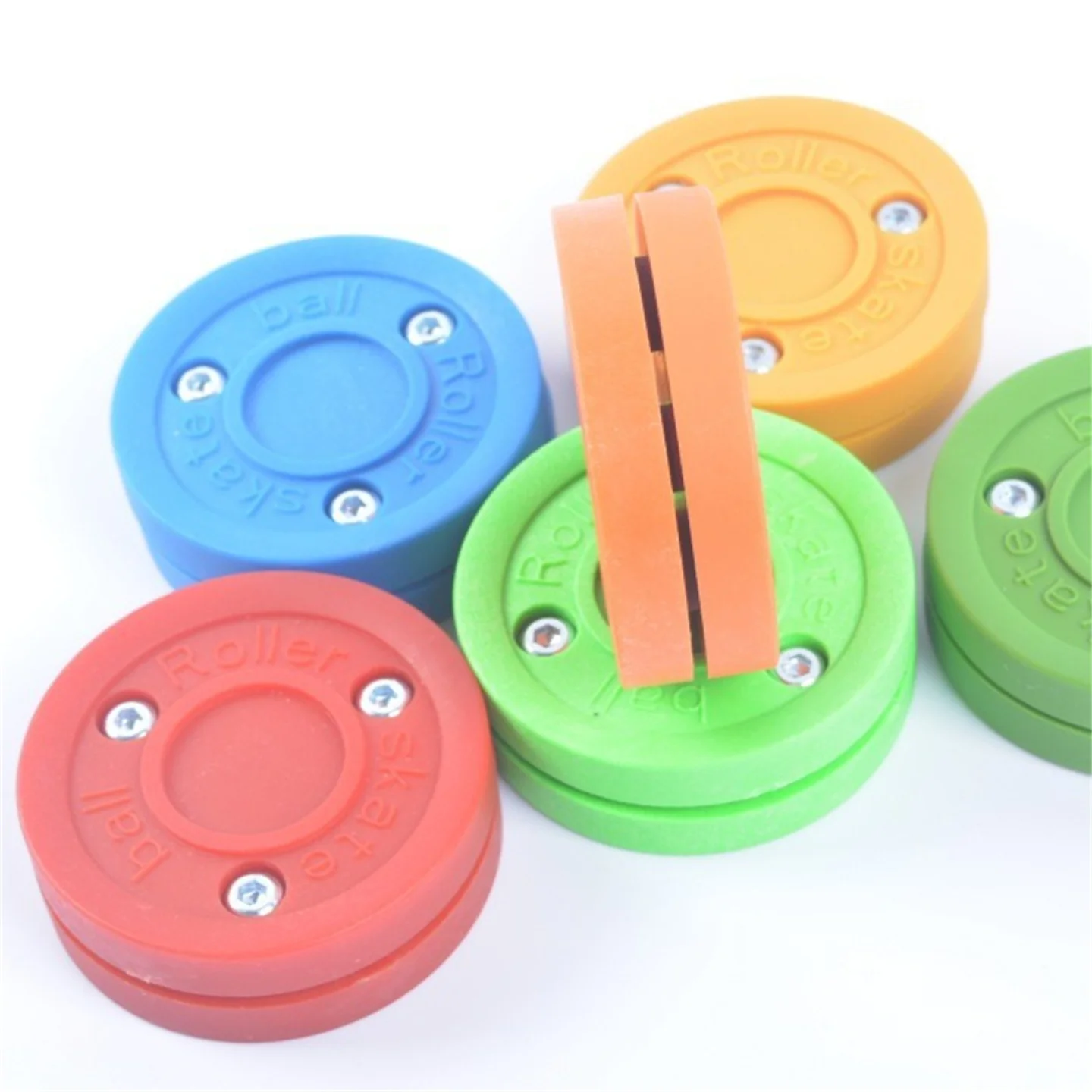 Roller Skating Ball Training Game Ball Cake Land Training Dry Land Ice Hockey Hockey Inline Skating Flat Roller Ice
