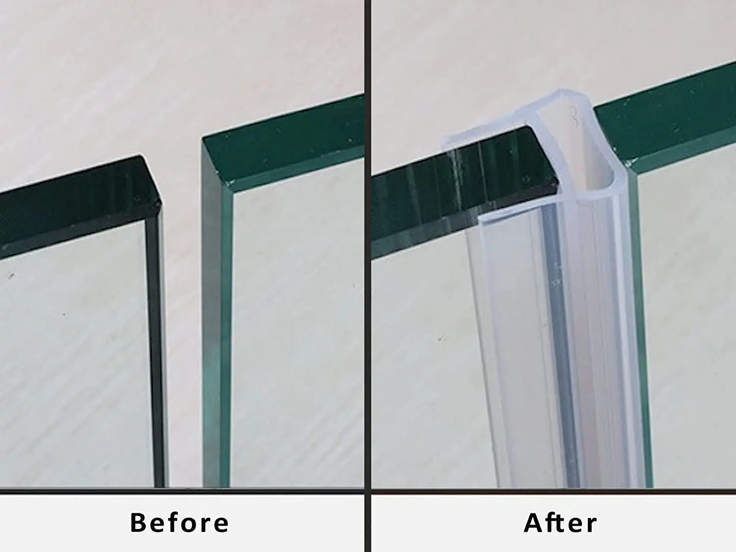 h/f/u/corner Shape Glass Seal Strip Silicone Bath Shower Weather Strips Draft Stopper for Door Window 6-12mm 2M door seal strip sealing strip tape window seal strip sealing tape rubber seal strip rubber door weatherstripping door draft stopper shower door seal silicone seal strip door weatherstripping rubber shower seal sealing strip shower water barrier waterproof tape