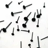 100Pcs 2m/6m/8m/12m Wool Felt Handmade DIY Needle Insert Glass Simulation Doll Eye Toy Dough Sculpture Food Carv Accessories Toy 6