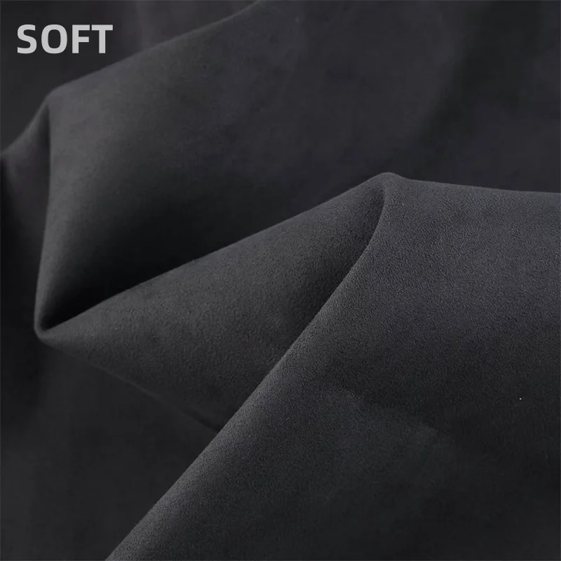 Leather Fabric 50x150cm Soft Suede Pu Self-adhesive Interior Decoration Wear-resistant Viscous DIY