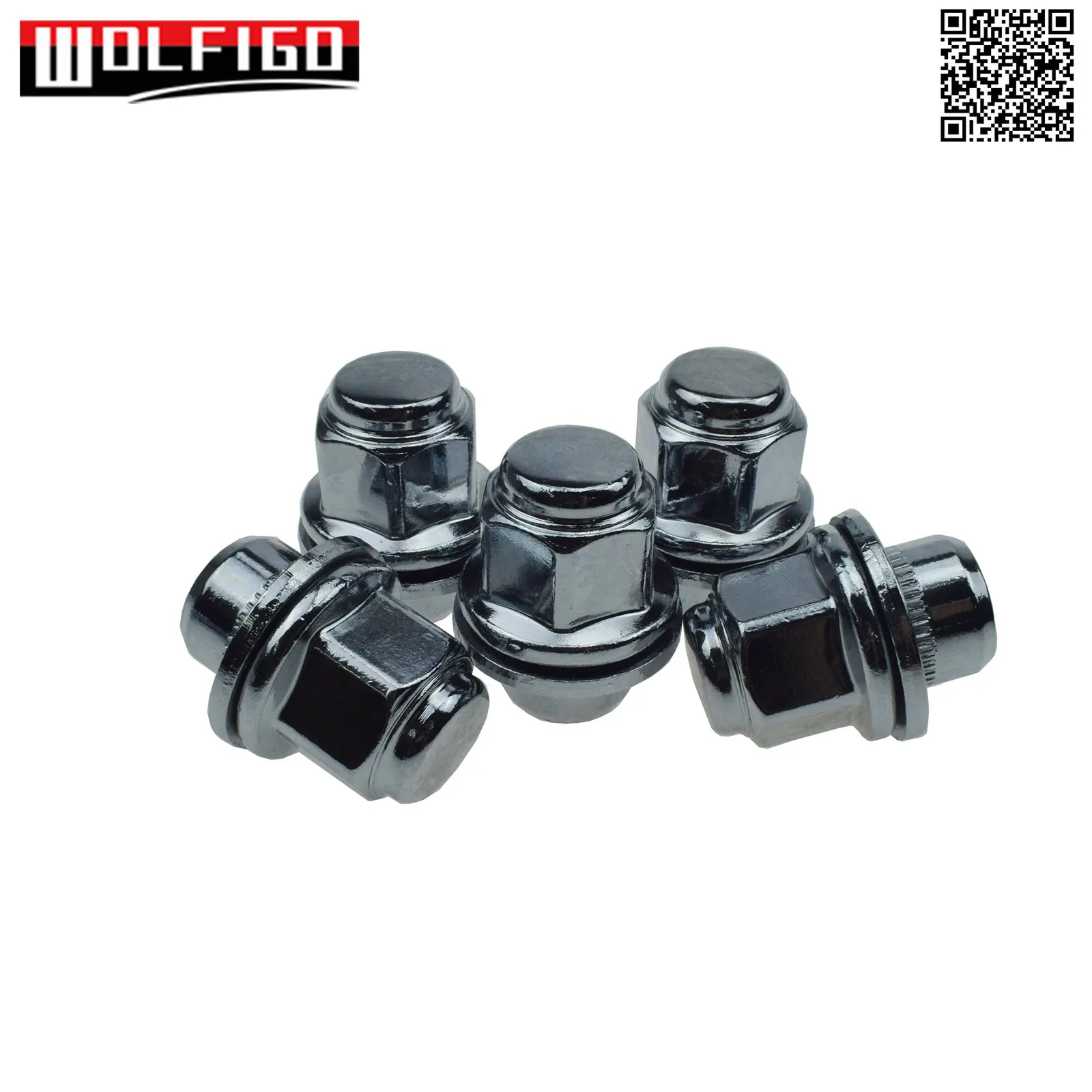 1PC/ 5PCS For Toyota LEXUS RX330 RX350 Chrome LUG Nut 12X1.5MM 90084-94001,9008494001 New