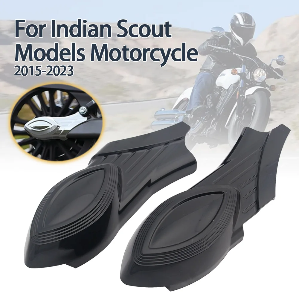

Motorcycle Rear Swingarm Cover Axle Bolt Cover Decorative Sticker Trim Parts Accessories For Scout Bobber Sixty 2015-2023