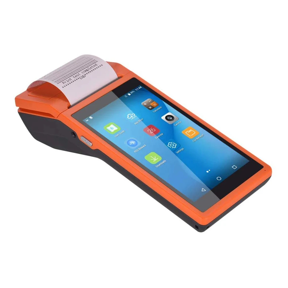 HW NETUM P58-S1 PDA Android POS Terminal Receipt Printer Handheld Bluetooth WiFi 3G Data Collector Portable All-in-One