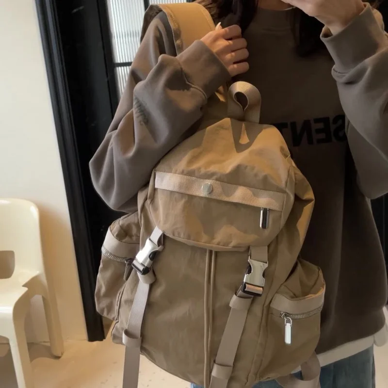 Women's Casual Hiking Backpack Large Capacity Lightweight Travel Rucksack for School Outdoor Camping Trekking