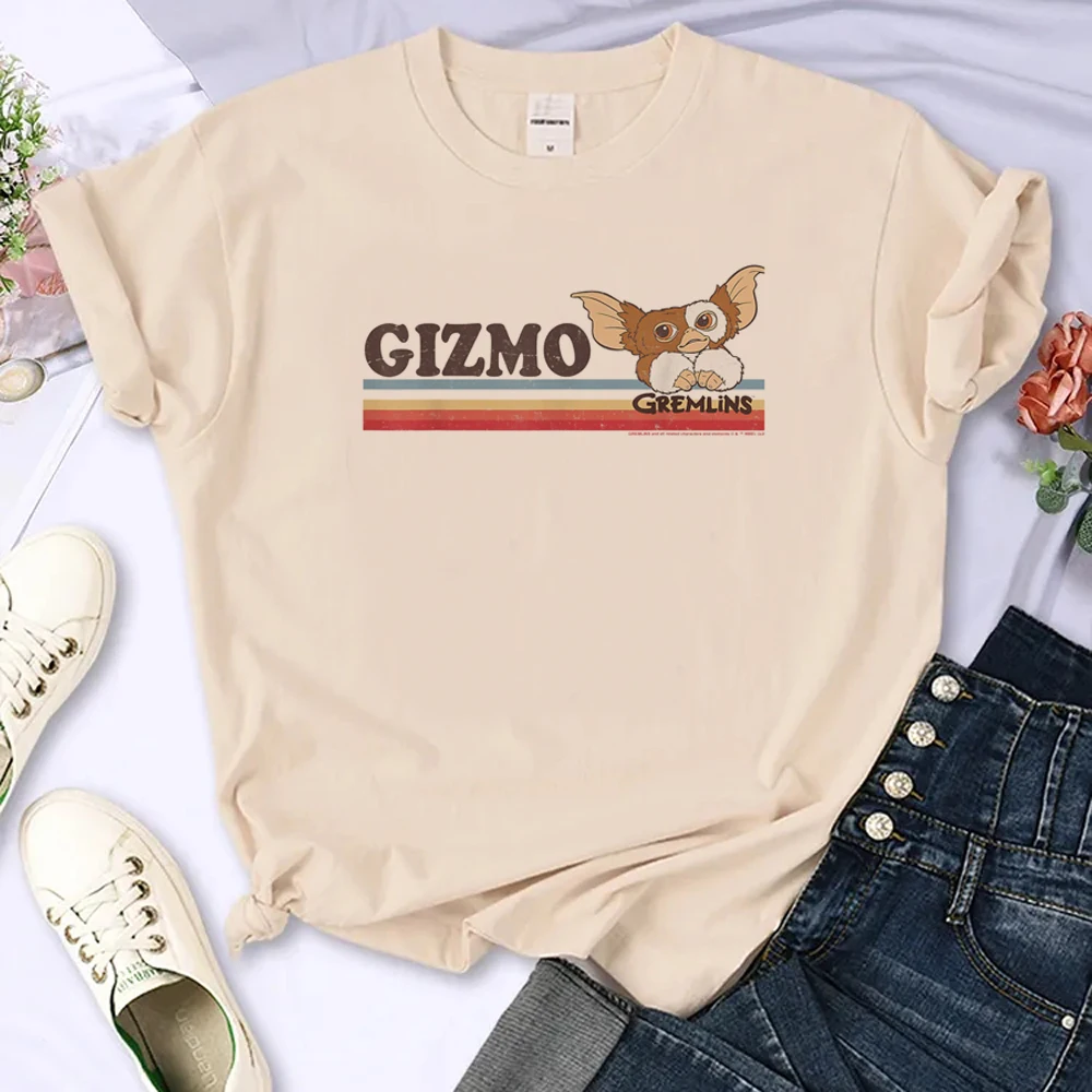

Gremlins t shirt women anime streetwear comic t shirt female designer clothes