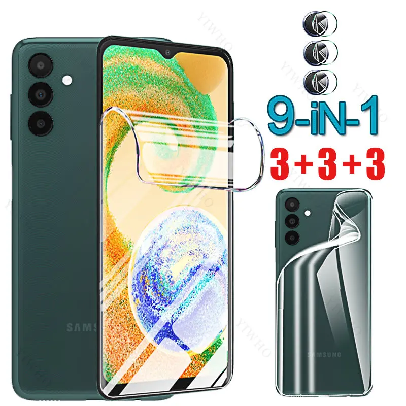Pellicola Idrogel Per Samsung Galaxy A04S Obiettivo Della Fotocamera Con Protezione Dello Schermo Per Sumsung A 04S 04S A04S 6.5 "Sm-A047F Protezione 
