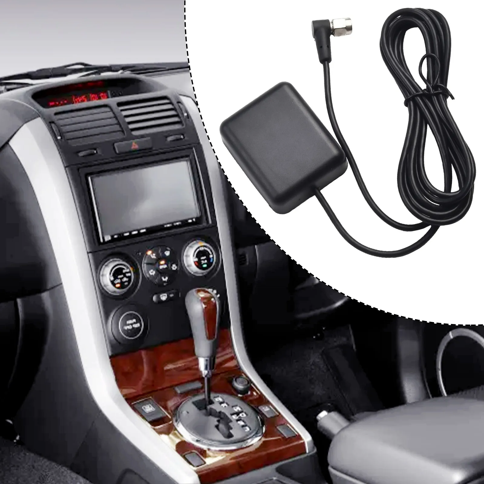 Car GPS Antenna GPS Antenna With USB Adapter SMA Male Plug Auto Radio GPS Stereo Receiver Player For Navigation Head Unit