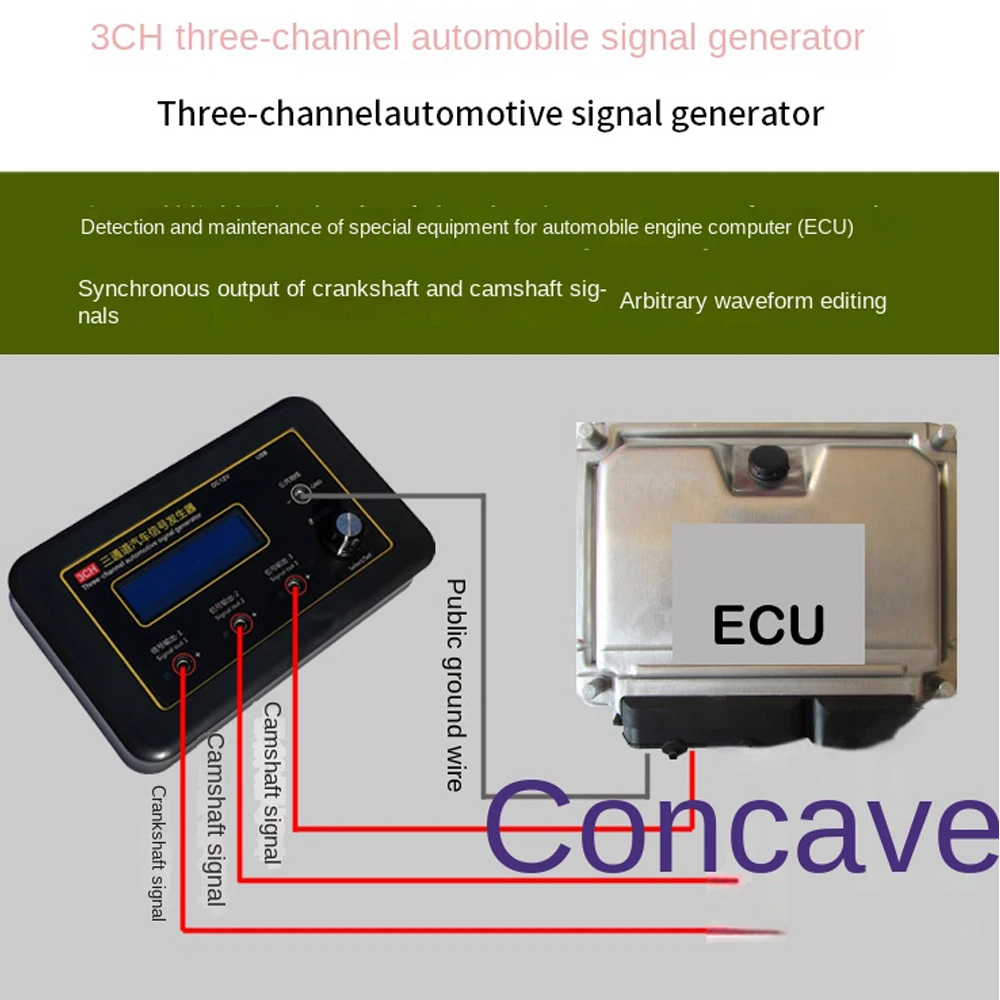 AM-3CH ڵ  ȣ ߻, 3 ä ũũ ķ  ùķ, ڵ ECU ǻ   
