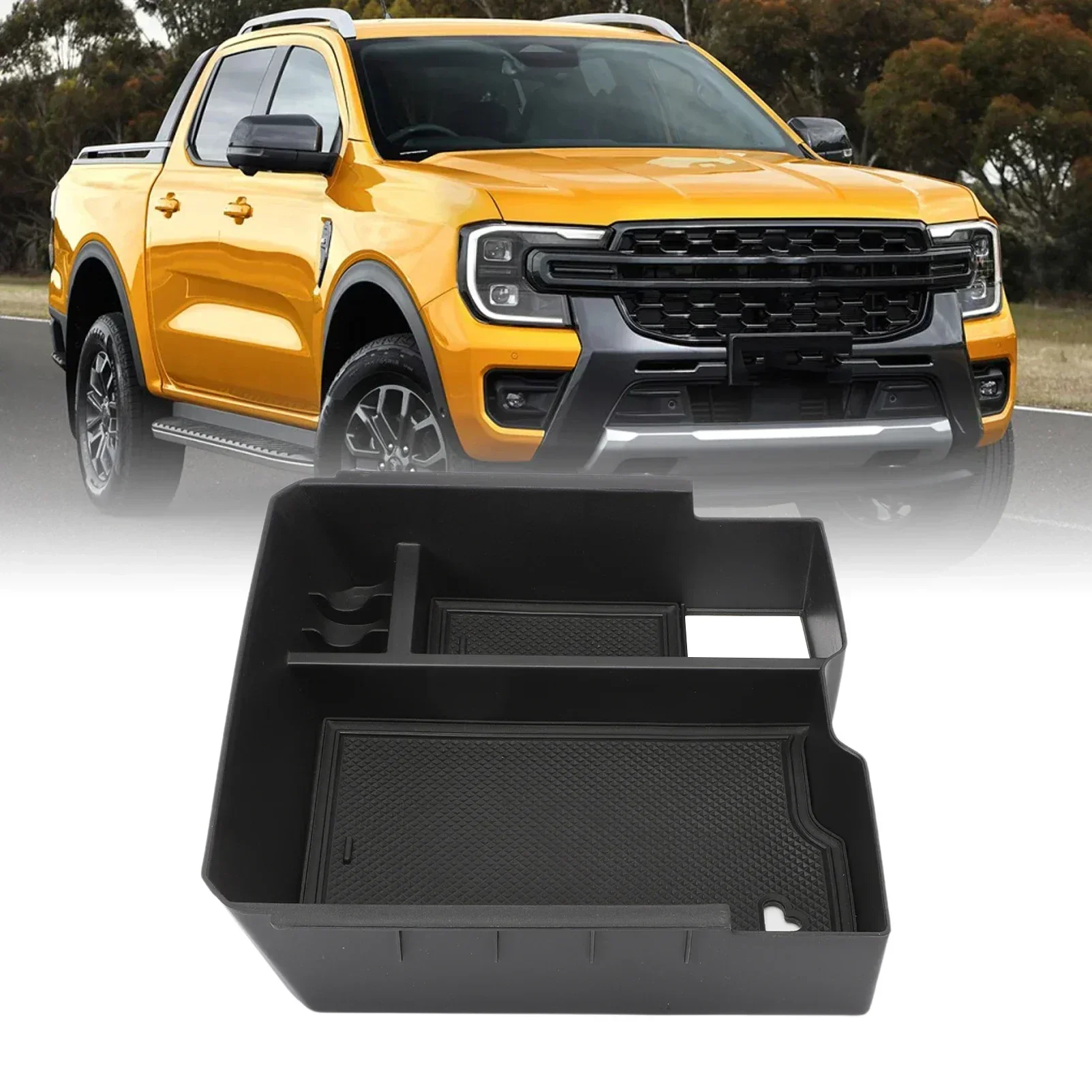 Car Centre Console Storage Box For Ford Ranger T9 2023 2024 2025 ...