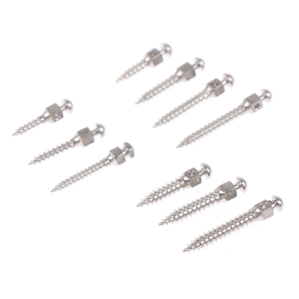 

10Pcs Dental Orthodontic Anchor Screw Micro Mini Implant Screwdriver Anchorage Self Drilling Thread Dentist Wrench Handle Tools