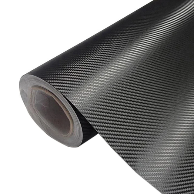 127cmx15cm 3d 3m Auto Kohlefaser Vinyl Film Carbon Auto Wrap Blatt Roll  Film Papier Motorrad Auto Aufkleber Aufkleber Zubehör