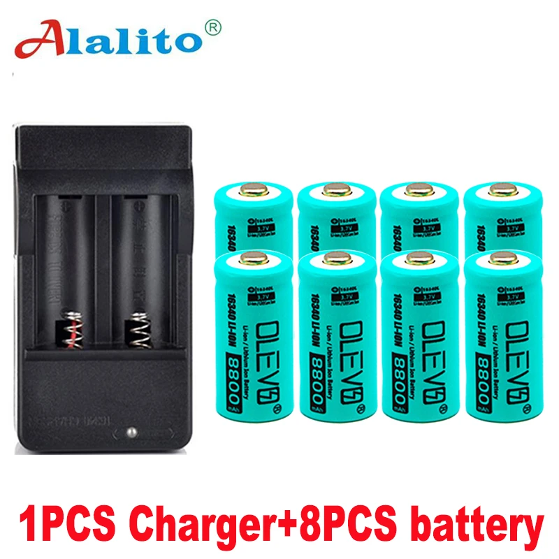 Cr123a Rechargeable Batteries Charger Cr123a Rechargeable Battery