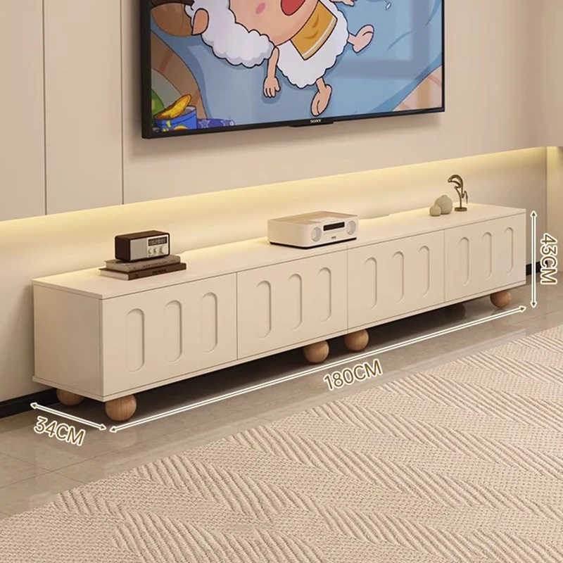 Console TV europee premium Bellezza Trendy Squisito versatile supporto TV Design unico Szafka Pod Telewizor Mobili per soggiorno - immagine 2