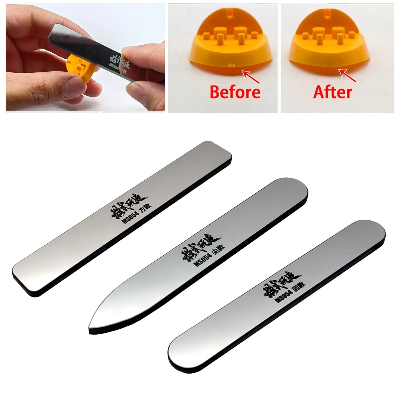 Durable Glass File for Models and Hobbies model tools