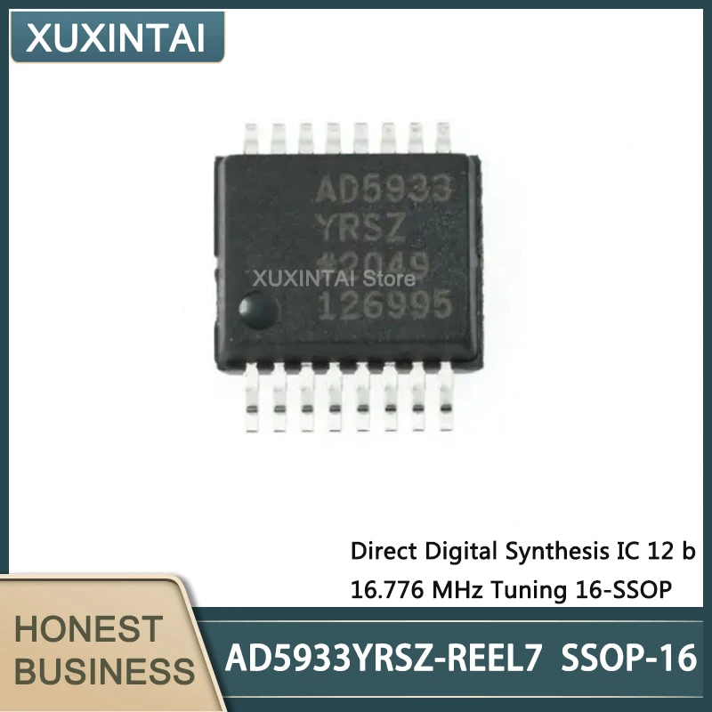 

5 шт./партия, новые оригинальные фотообои AD5933YRSZ, искусственный цифровой синтез IC 12 b 16,776 МГц, настройка