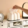 A Cloud Creative Tissue Box Wall Hanging Household Bathroom Paper Box Simple Solid Color Living Room Restaurant Tissue Box 2