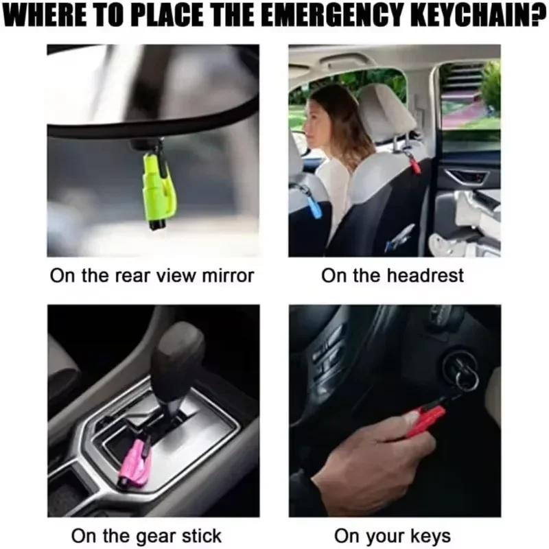 3 in 1 Safety hammer Car Emergency Rescue Escape Tool Window Breaker Seat belt Cutter