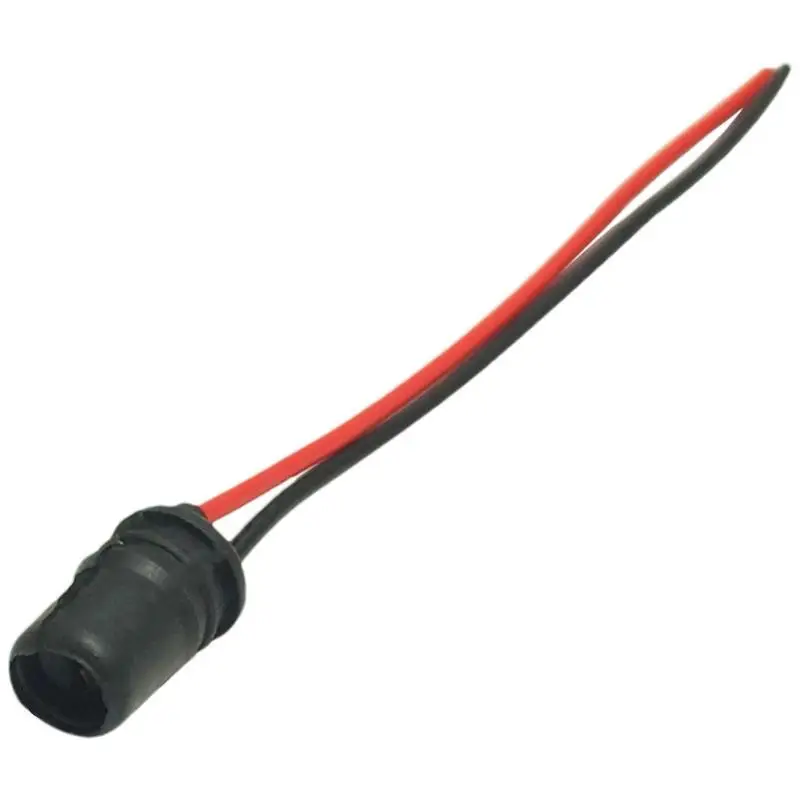 

Male Auto Car Motorcycle Light LED Bulb Socket Plug Connector Soft Glue Headlight Connector For Car And Truck Tail Light