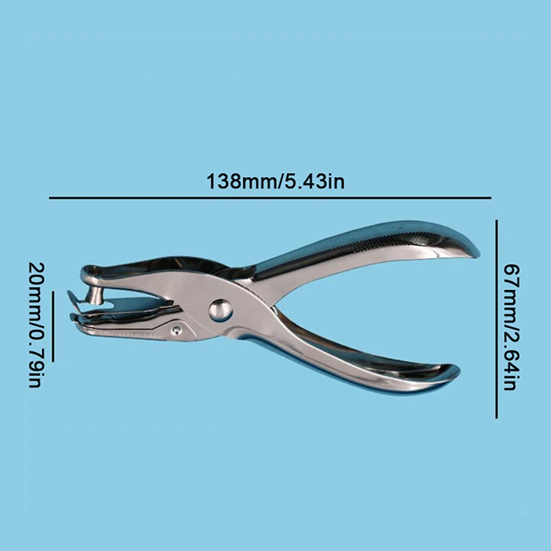 새로운 귀여운 원형 펀치, 3-6mm 용량, 스크랩북 종이 DIY 공예 모양 커터 천공기