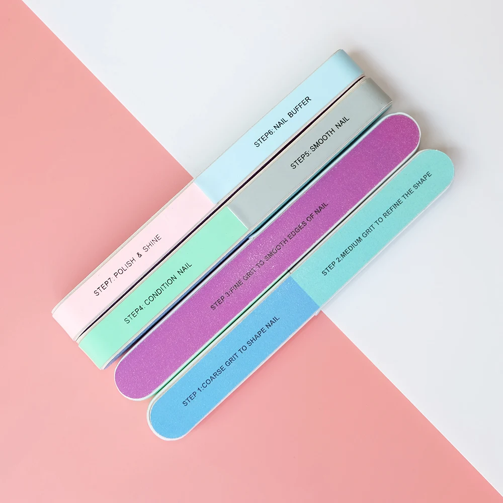 7 Way Nail Buffer Block for Acrylic Nails