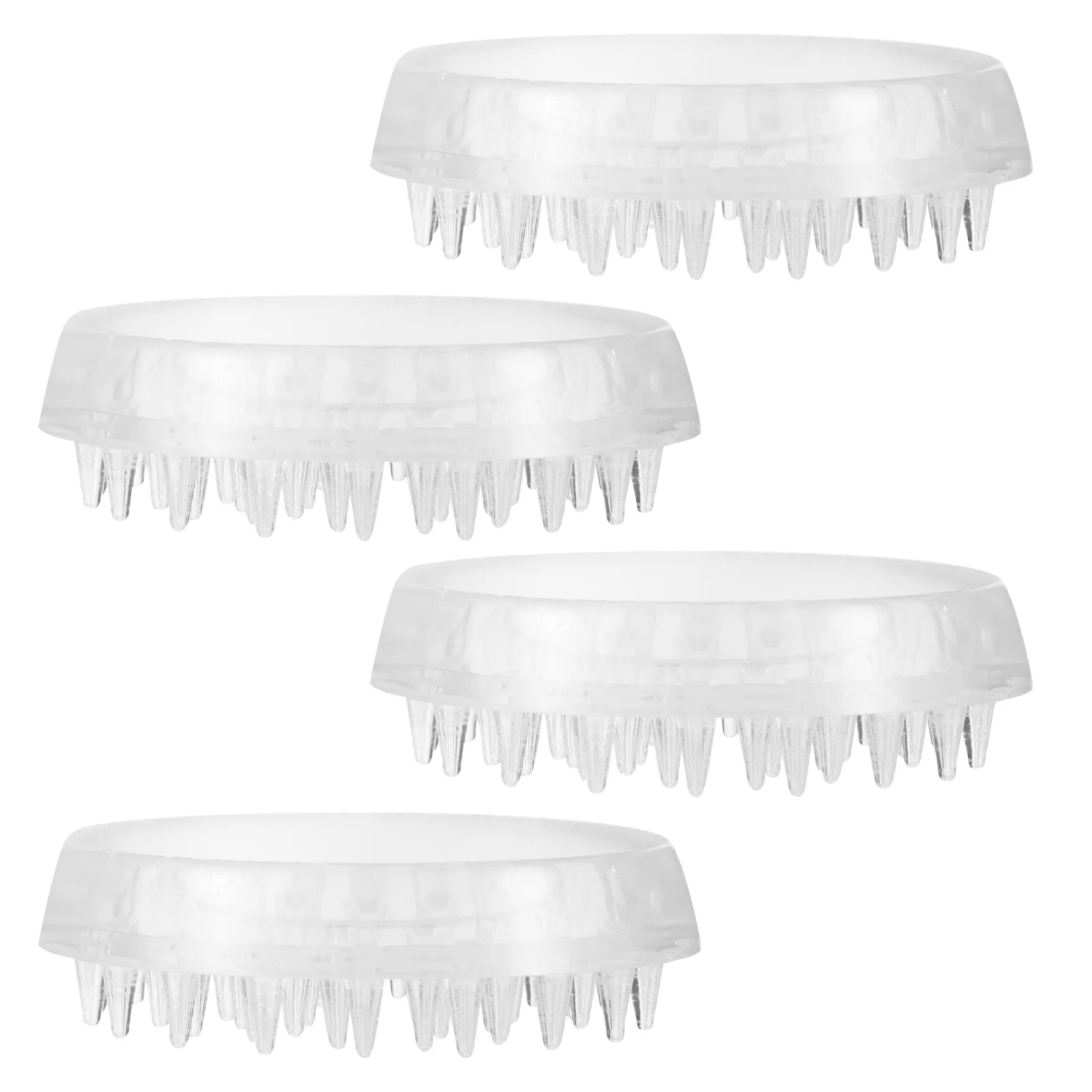 

4pcs Furniture Grippers Chair Leg Anti-slip Pad Wooden Floor Protector Table Sofa Leg Pads