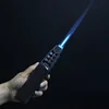Windproof Super Big Flame Torch Lighter Outdoor Camping BBQ Kitchen Lighter Refillable Butane Lighter Men's Tools No Box No Gas 1
