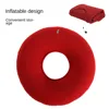 Postpartum Cushion Inflatable Piles Ring Cushion Donut Pillow Vinyl Rubber Seat Medical Hemorrhoid Pad Ring Cushion 4
