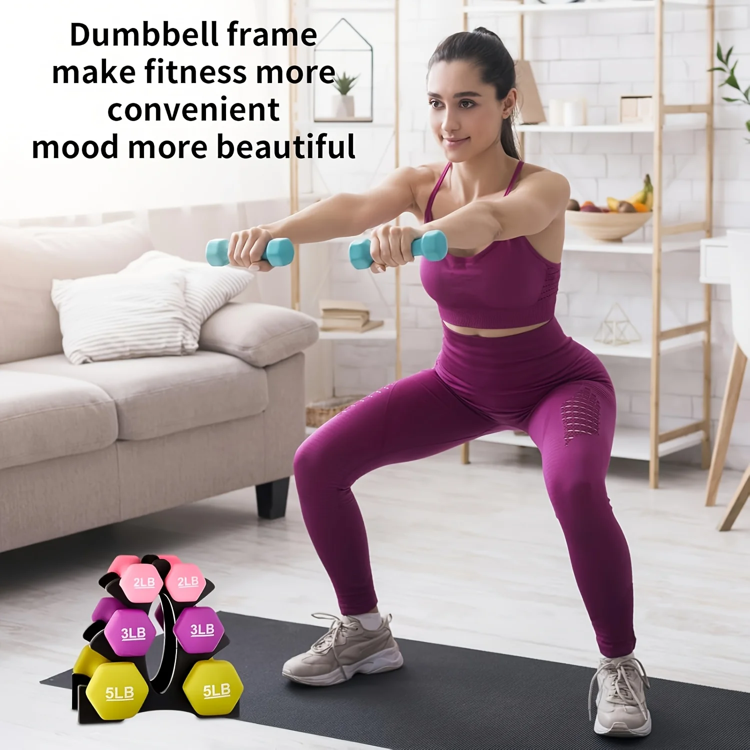 3pc Women’s Dumbbell Set 2