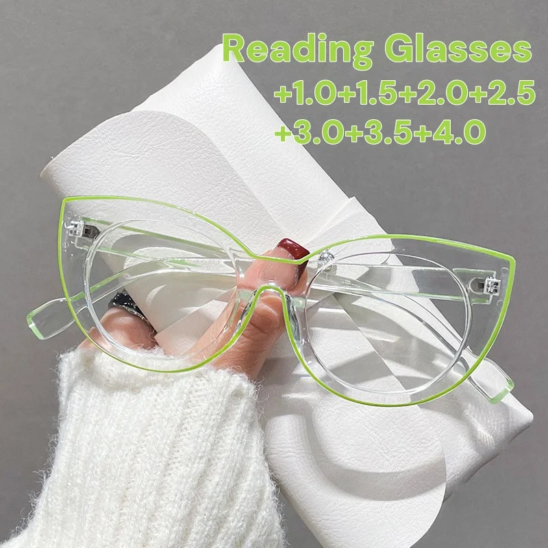 Chic Women's Anti Blue Light Reading Eyewear +3.5