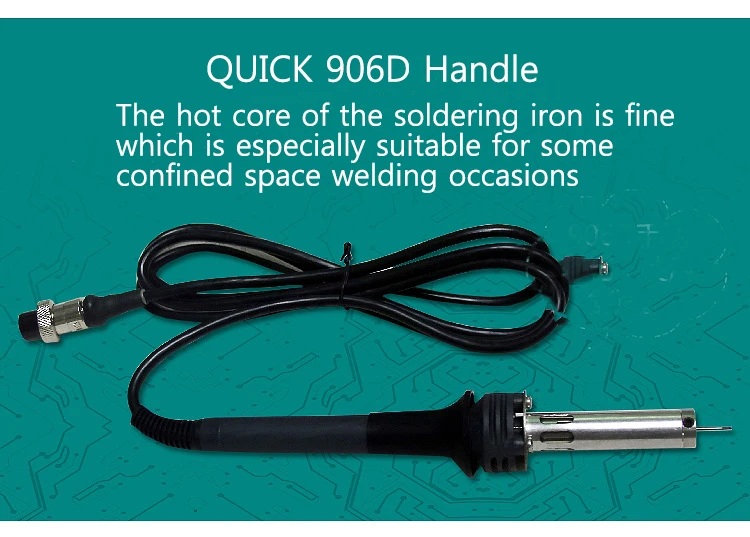 QUICK 206D Soldering station high power lead-free 320W solder digital display so