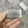Personalized Money Clip Engraved  Gift Custom Engraved Cash Clip Wallet personalised Gift for Dad Money Clip for Husband 2