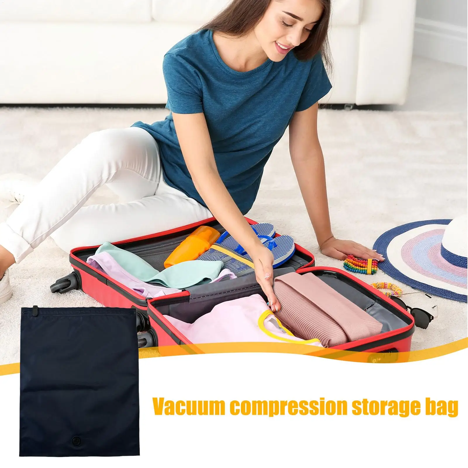 Compression Bags Compression Packing Bags For Travel Space Saver Organizers Storage Large Capacity Vacuum For Wardrobe Suitcase