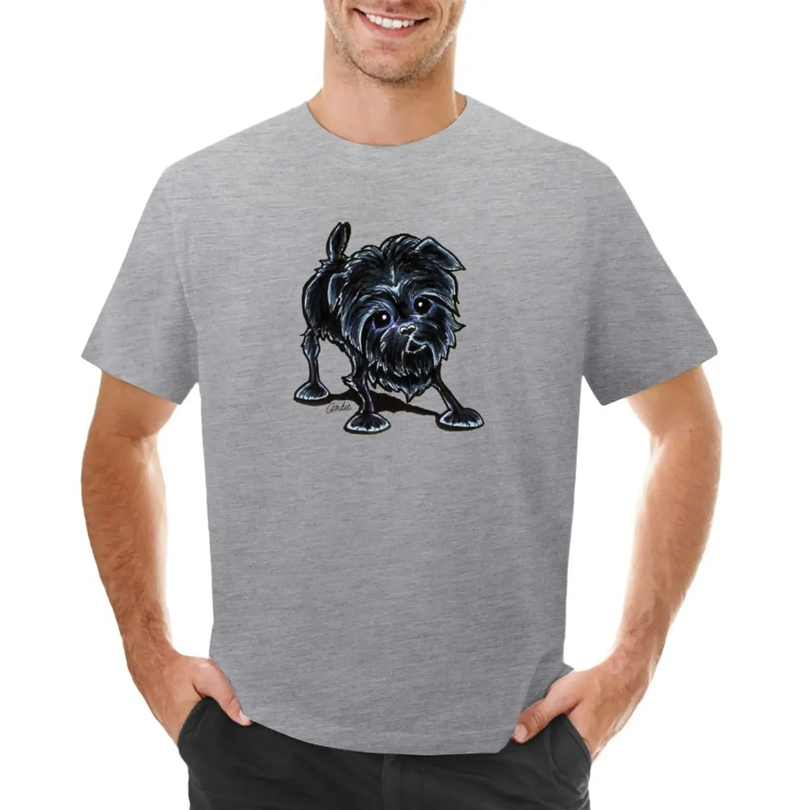 

Affenpinscher at Play T-Shirt oversizeds oversized plain t shirts men