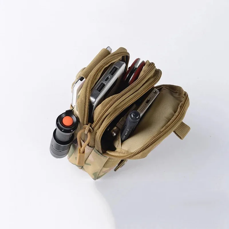 Army Tactical leg bag biker portable multi-functional leggings bag sports hanging waist bag 4