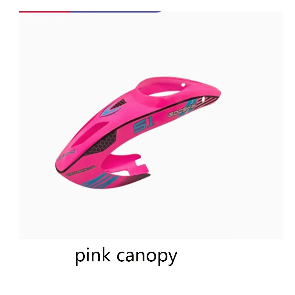 GOOSKY S1 スペアパーツ RC ヘリコプターアクセサリー キャノピー