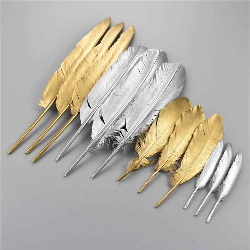 Goose Feather Turkey Plumes Handicraft Accessories Table Centerpieces Wedding Party Decoration