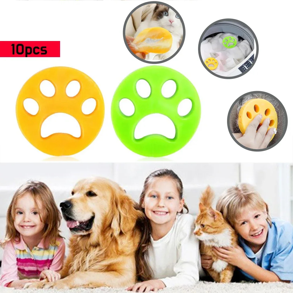 

Laundry Balls Pet Hair Collector for Washing Machine Reusable Laundry Lint Catcher Removes Lint From Clothes Pet Cat Accessories