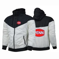 Penn-Veste fine moulinet de pêche pour homme, printemps et automne, impression, chimentrespirant, couture en cinq documents, coupe-vent, nouveau, 2024 3