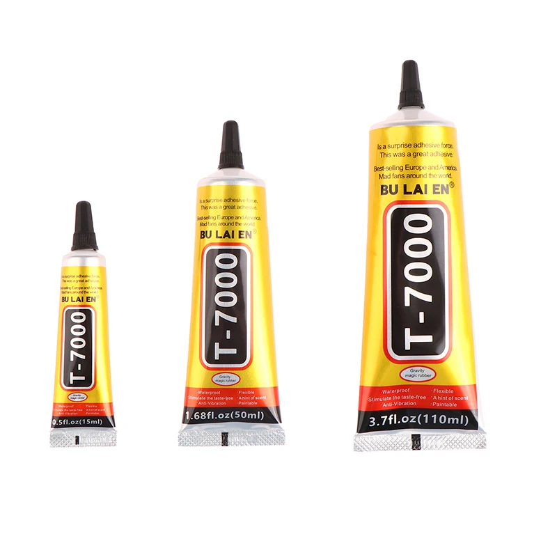 T7000 Glue 15/50/110ml Black Adhesives For Screen Repair Jewellery Handmade Sticky Glue For Diy Jewellery Glue