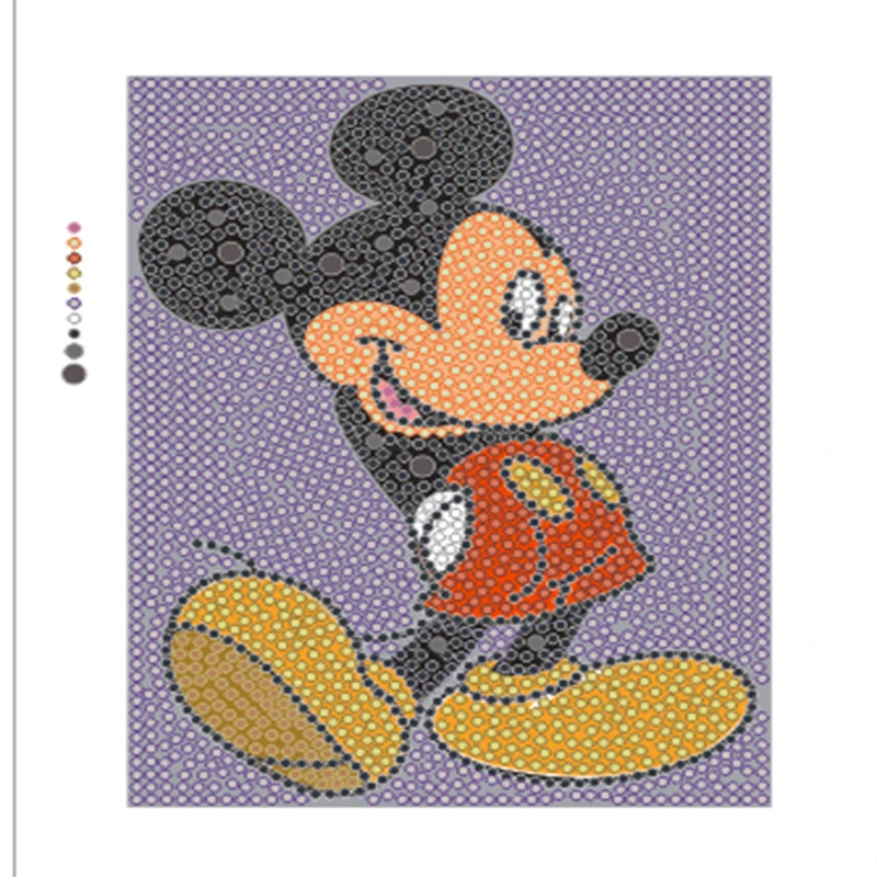 Cartoon Paintings Numbers Paints  Picture Numbers Paint Disney - Diamond  Painting Cross Stitch - Aliexpress