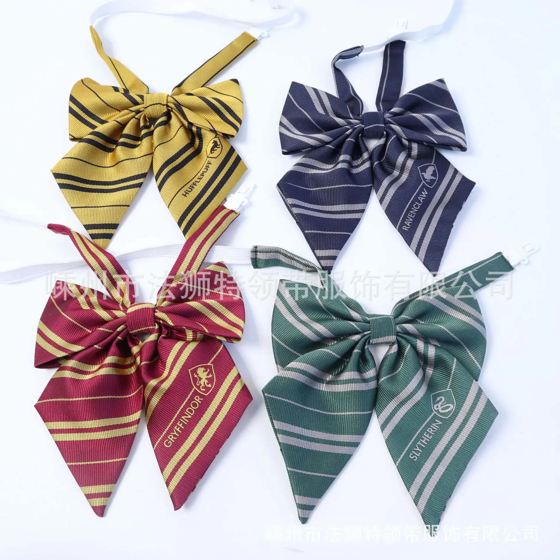 Hogwarts Gryffindor Hufflepuff Magic Academy Papillon Flower Harries Potters Film Decorare Ragazzi Ragazze Abbigliamento Accessori Regali