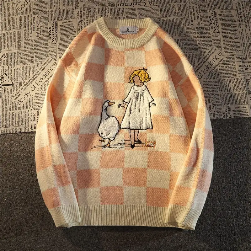 Harajuku Girl Print Sweater - Image 8